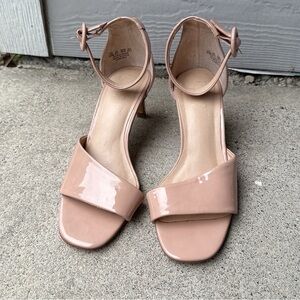 franco sarto Elegant Nude Women's Sandals
